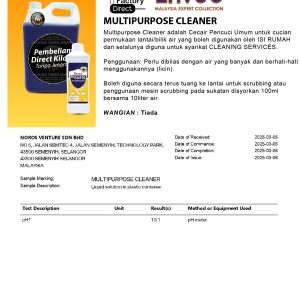 Sabun Pencuci Lantai/Tandas-scrubbing (Multipurpose Cleaner) - Image 4