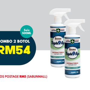 Combo 2 Botol Triple9 Aps Antibacterial Parfume 500ml - Image 1